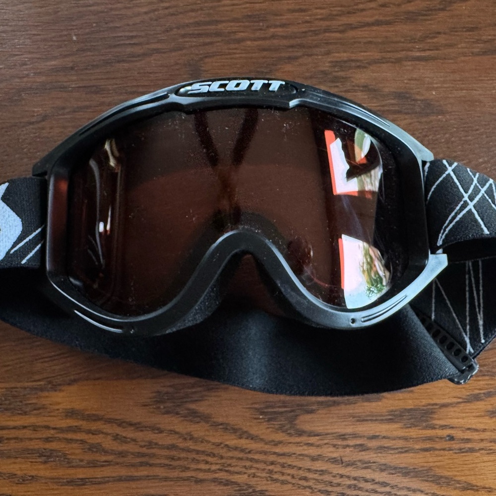 Scott Black and Gray Ski Goggles